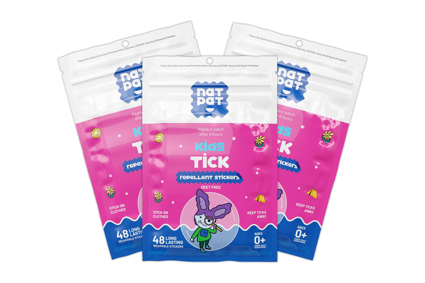 Kids Tick Repellent Stickers