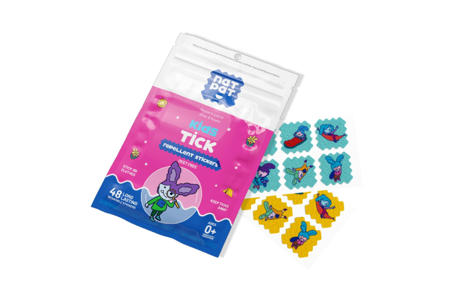 Kids Tick Repellent Stickers