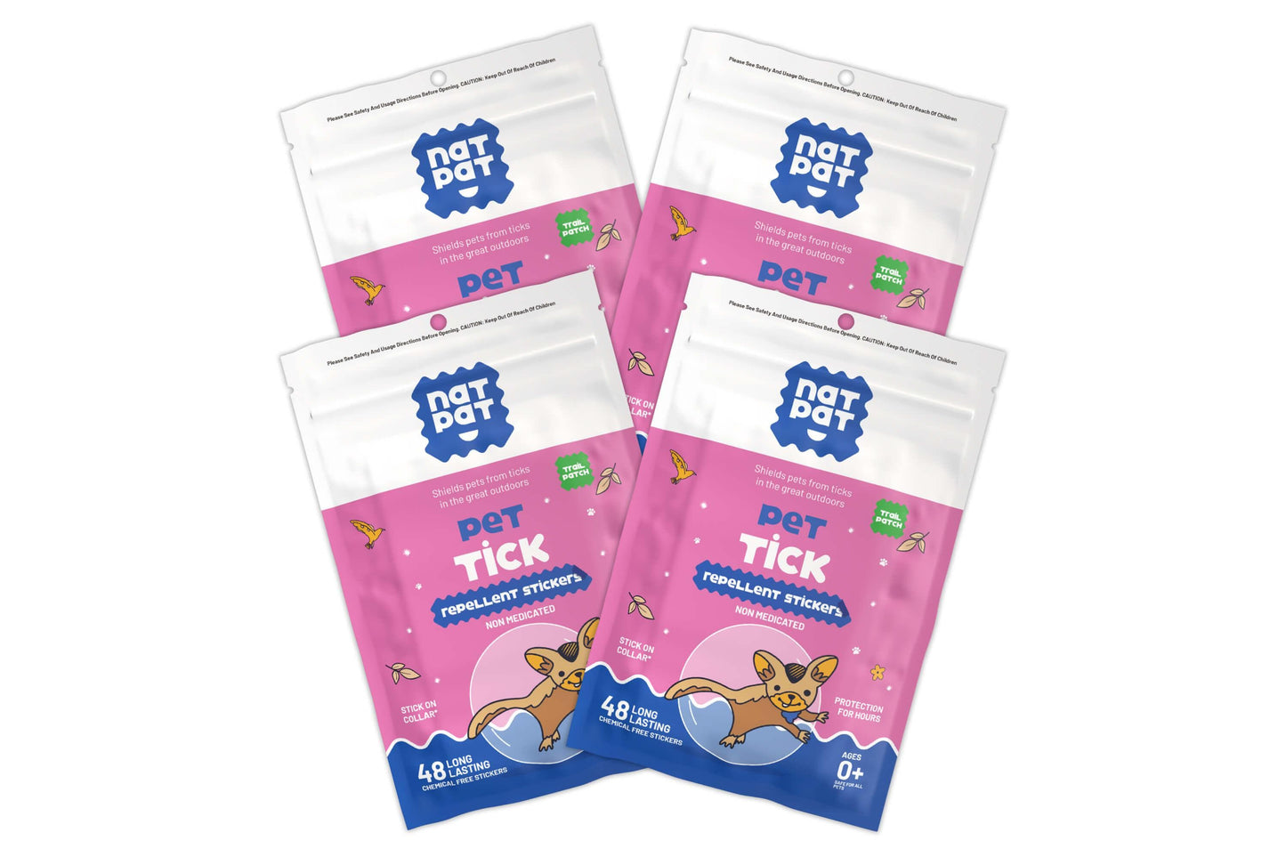 Pet Tick Repellent Stickers