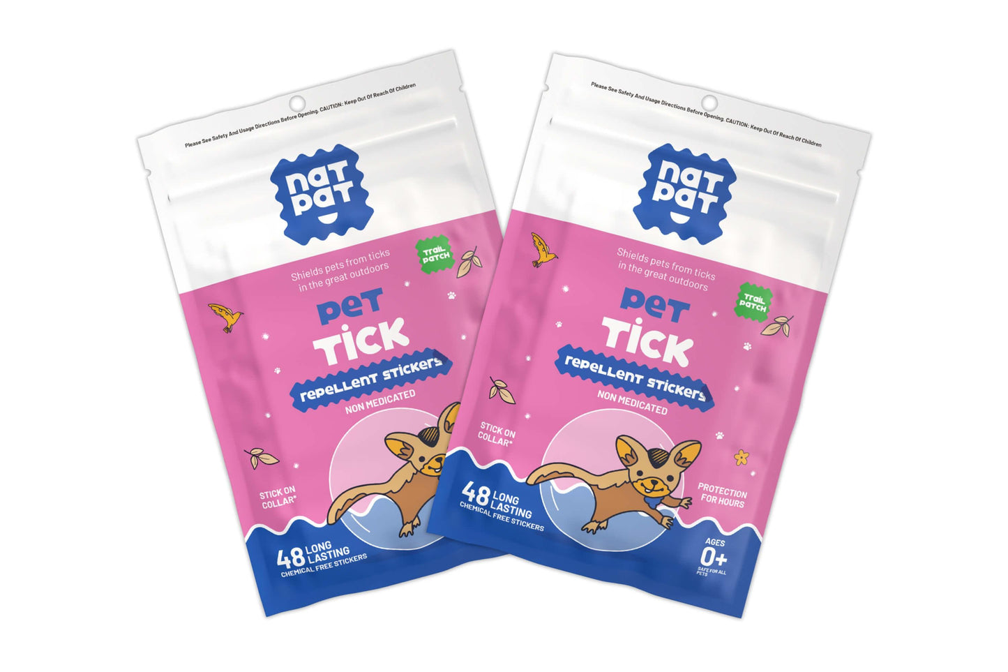 Pet Tick Repellent Stickers