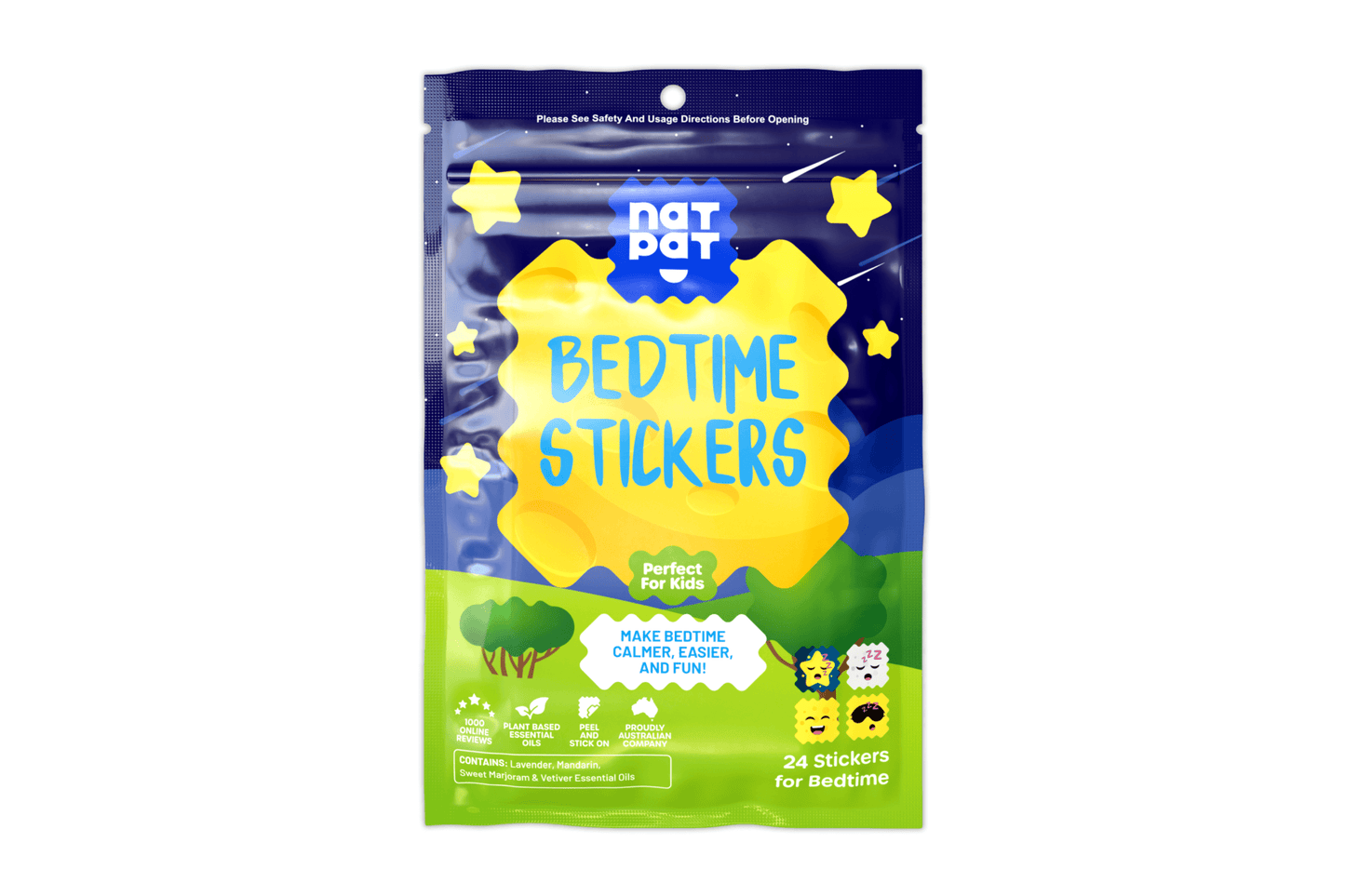 SleepyPatch for Kids - Sleep Promoting Stickers