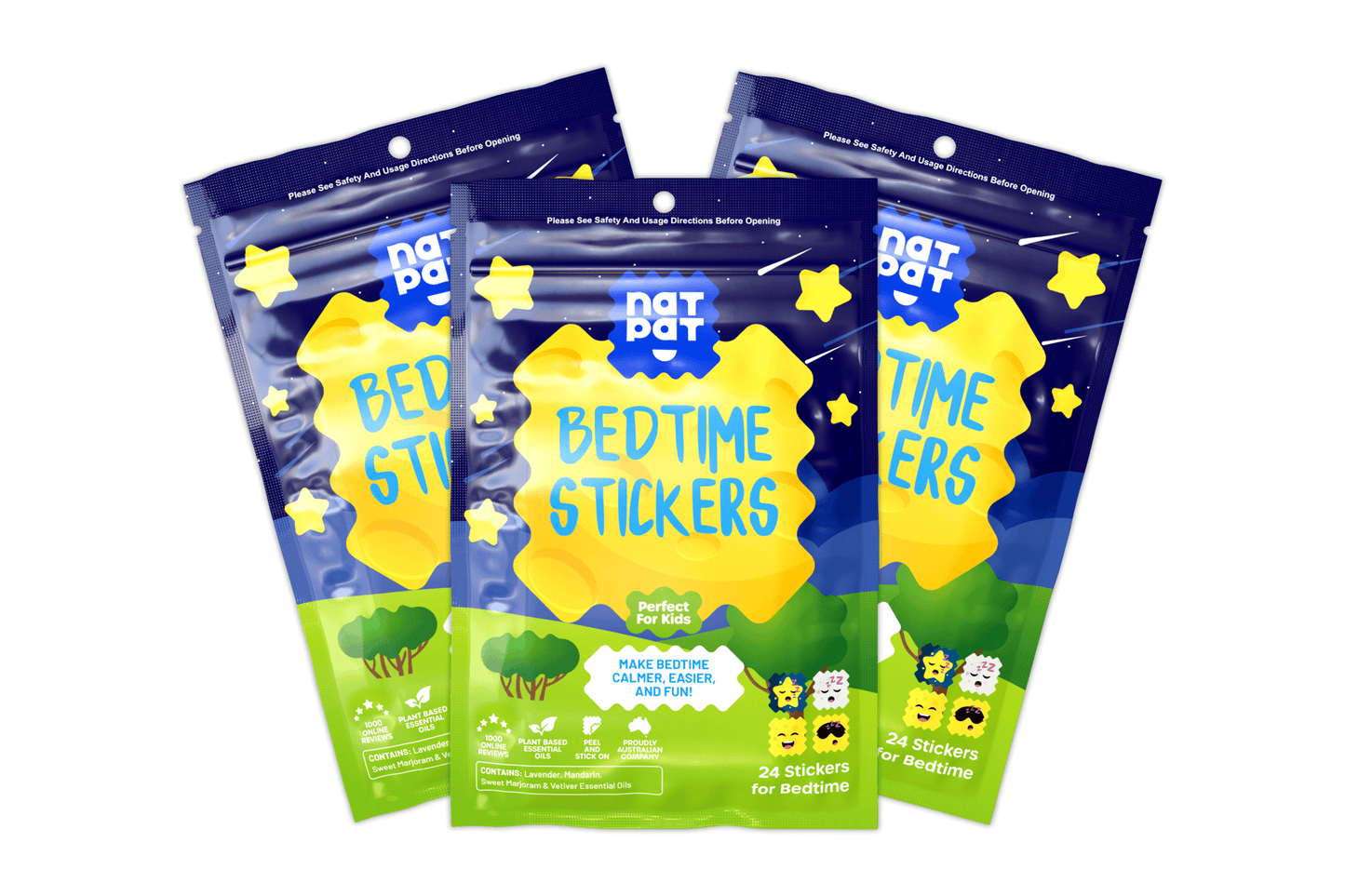 SleepyPatch for Kids - Sleep Promoting Stickers